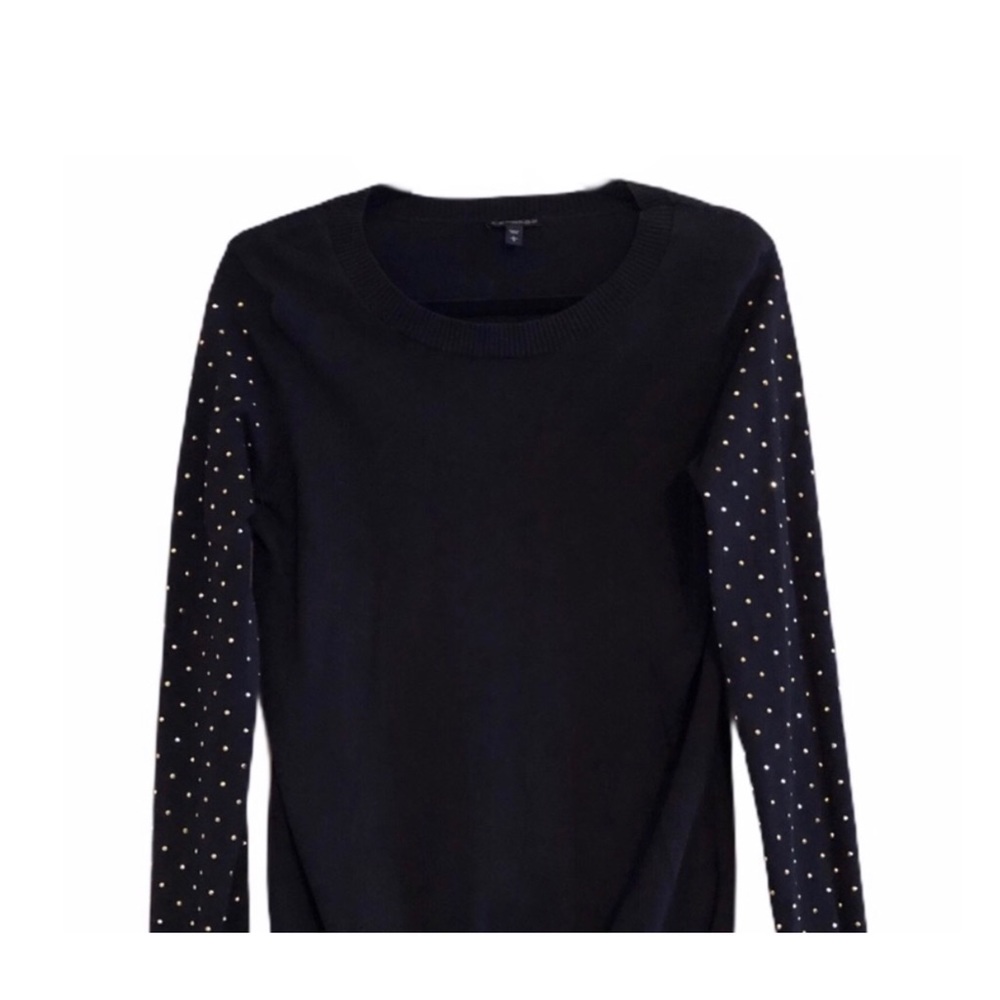 Express Crewneck Embellished Sweater